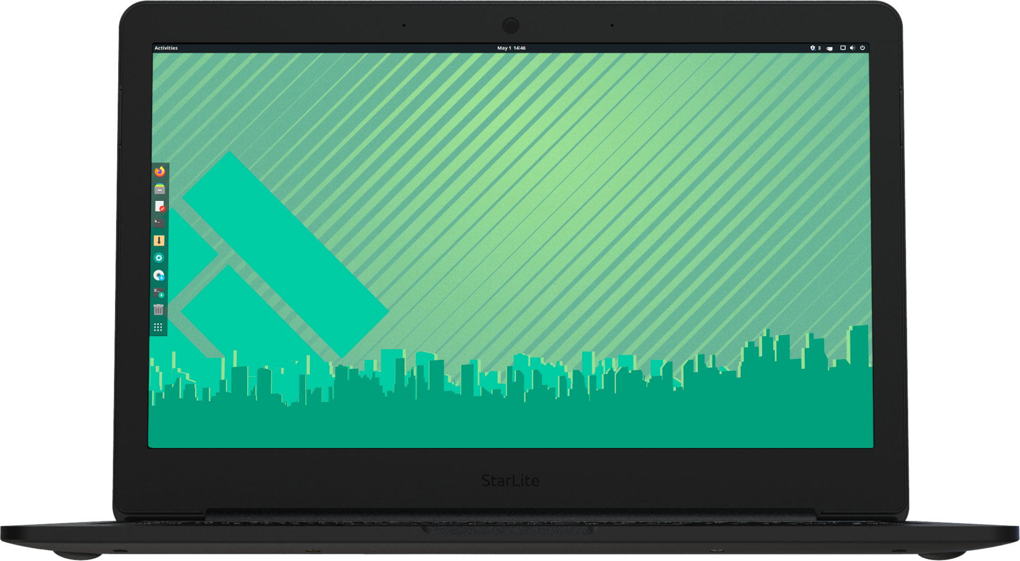 Laptop with pre-installed Manjaro Linux